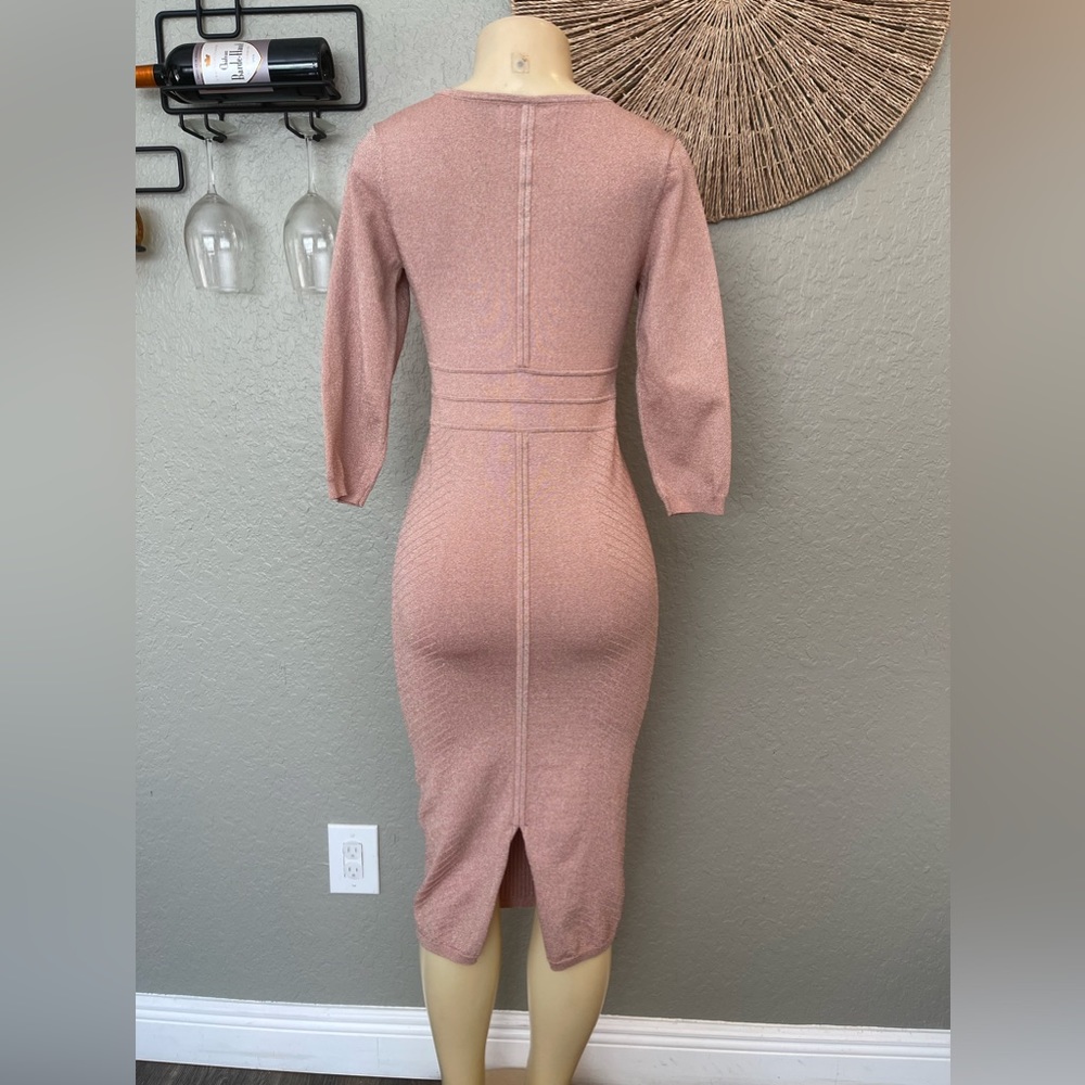 Blush Shimmer Dress